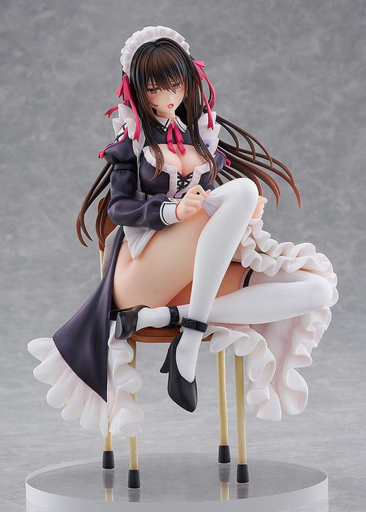 Hanikami Kanojo PVC Statue 1/6 Maid Maison Kasane Minazumi Illustration by Piromizu 21 cm     4571614666846