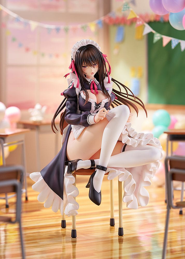 Hanikami Kanojo PVC Statue 1/6 Maid Maison Kasane Minazumi Illustration by Piromizu 21 cm     4571614666846