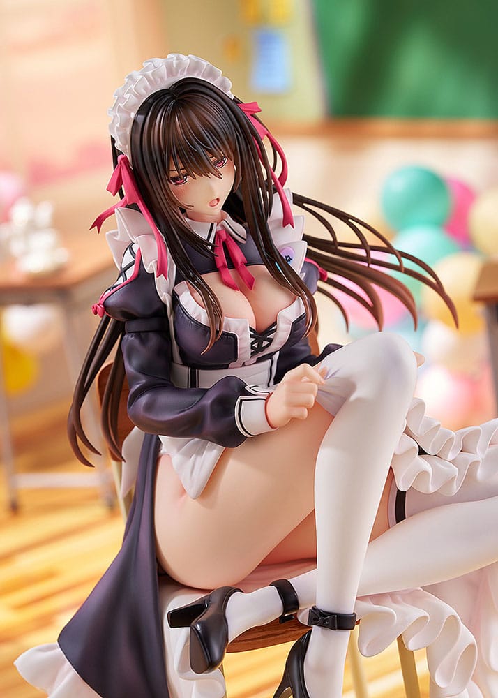Hanikami Kanojo PVC Statue 1/6 Maid Maison Kasane Minazumi Illustration by Piromizu 21 cm     4571614666846