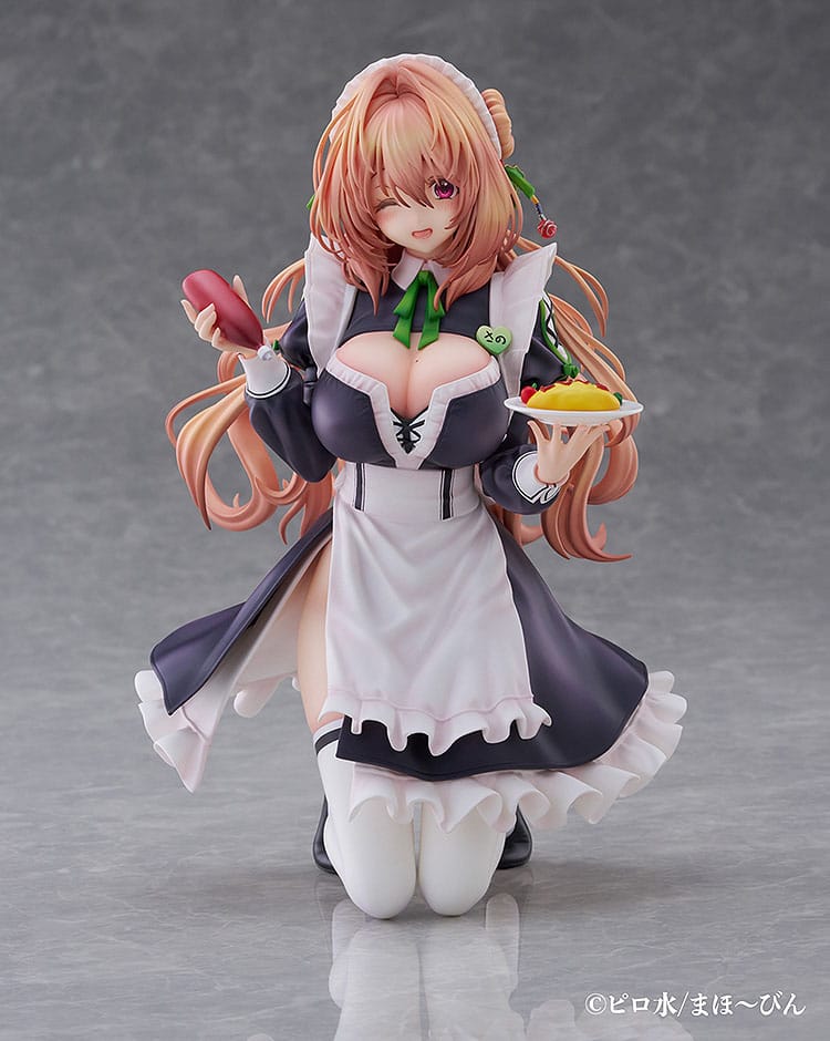Hanikami Kanojo PVC Statue 1/6 Maid Maison Hanikami Kanojo Sano Hiiragi 20 cm     4571614670683