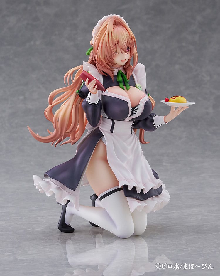 Hanikami Kanojo PVC Statue 1/6 Maid Maison Hanikami Kanojo Sano Hiiragi 20 cm     4571614670683