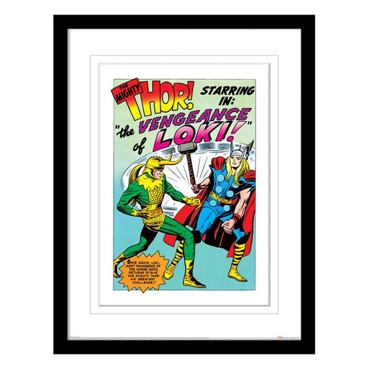 Marvel Collector Print Framed Poster Loki Comic 5050574006774
