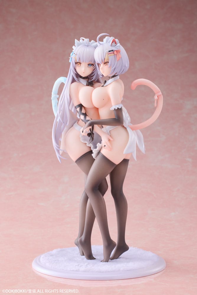 Original Character PVC Statue 1/6 Qing Xue & Chi Xue Illustrated by Yukineko 26 cm 4897136260080