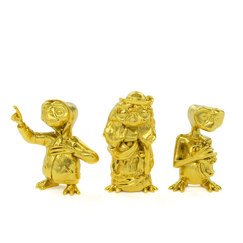 E.T. the Extra-Terrestrial Collector's Set Mini Figures 3-Pack Golden Edition 5 cm 8437017951537
