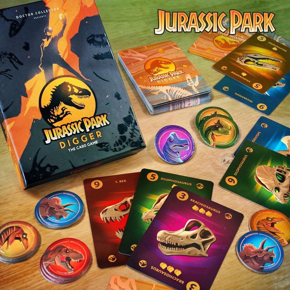 Jurassic Park Card Game Digger 8437017951872