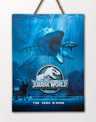 Jurassic World WoodArts 3D Wooden Wall Art Mossasaurus 30 x 40 cm 8437017951391