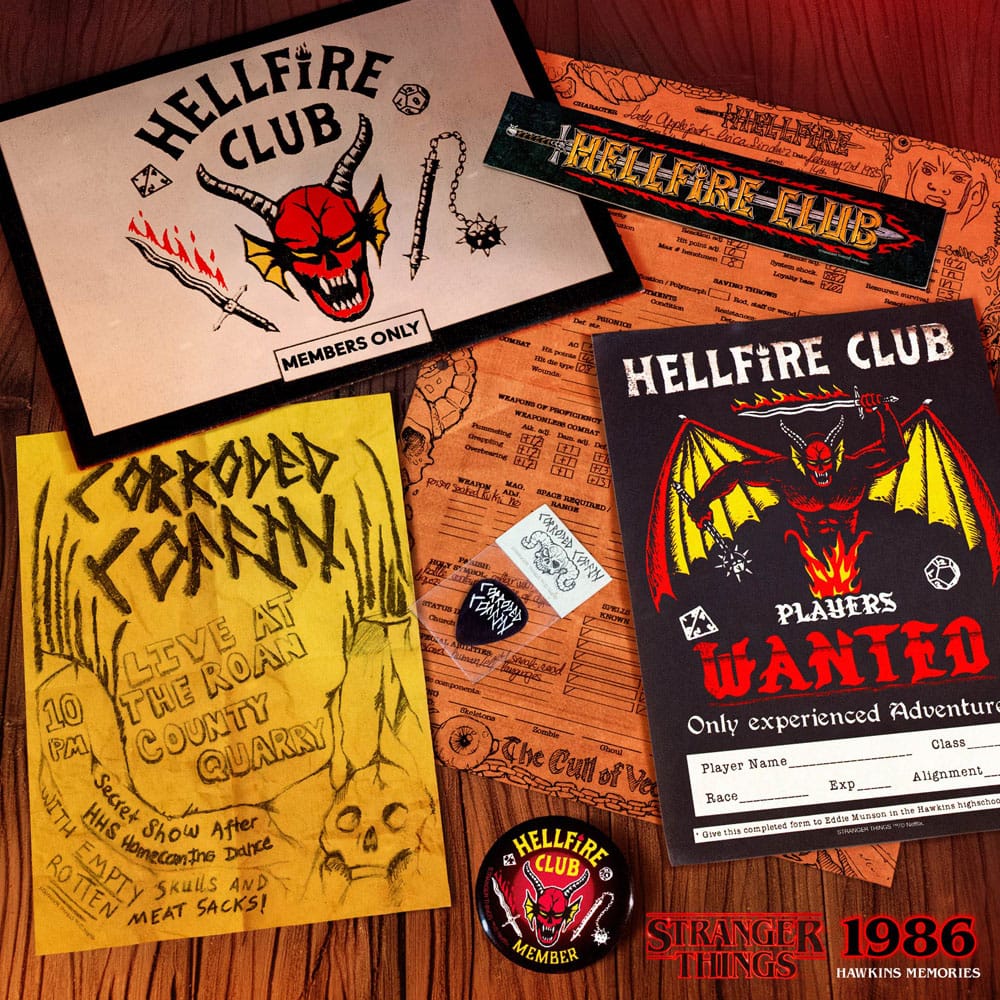 Stranger Things Hawkins Memories Kit Vecna´s Course Limited Edition 8437017951834