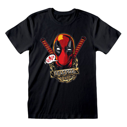Marvel T-Shirt Deadpool Gangsta Size XL 5056688526146