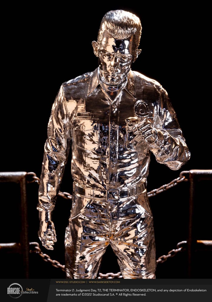 Terminator 2 Judgement Day Premium Statue 1/3 T-1000 Liquid Metal 30th Anniversary Edition 70 cm 23822139