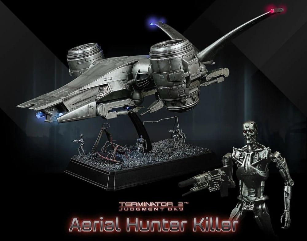 Terminator 2 Judgment Day Replica Aerial Hunter Killer 30th Anniversary Edition 60 cm 18879627