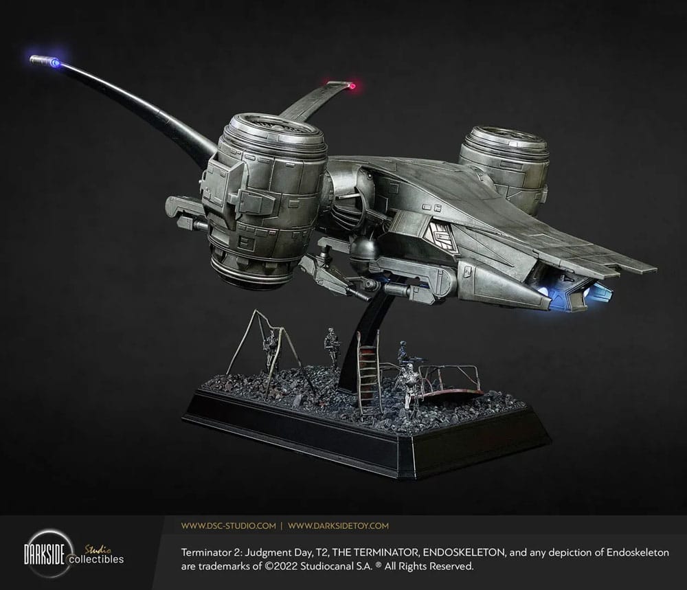 Terminator 2 Judgment Day Replica Aerial Hunter Killer 30th Anniversary Edition 60 cm 18879627