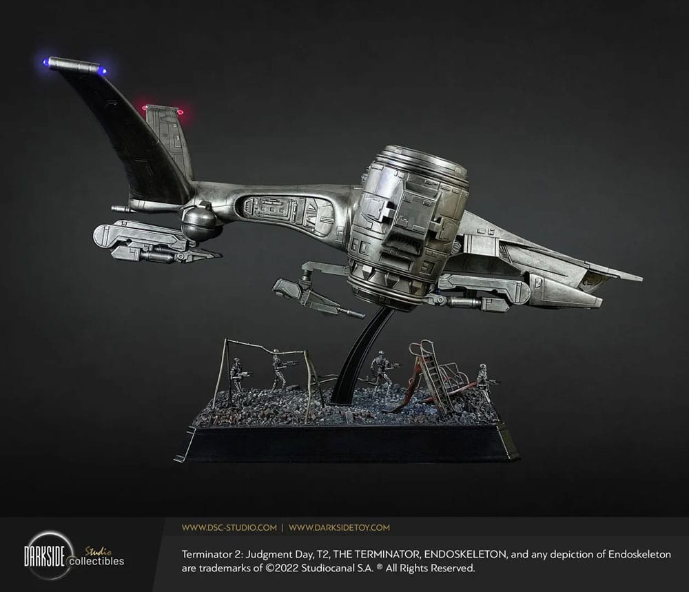 Terminator 2 Judgment Day Replica Aerial Hunter Killer 30th Anniversary Edition 60 cm 18879627