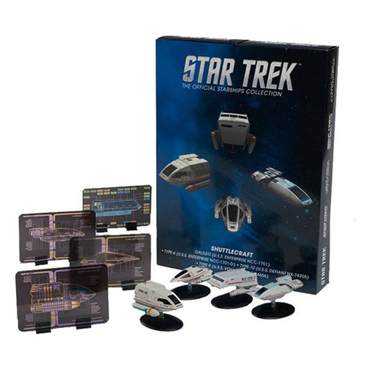 Star Trek Starship Diecast Mini Replicas Shuttle Set 1 5059072073189