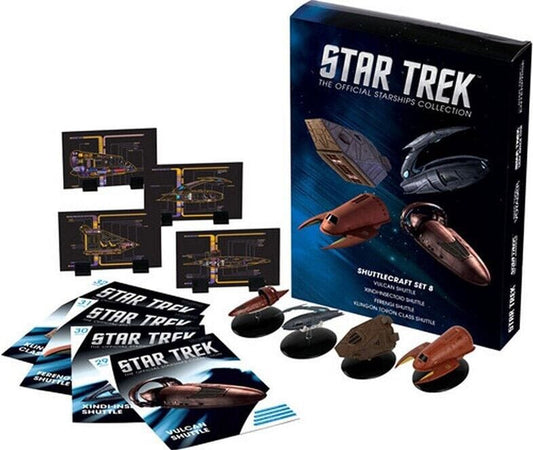 Star Trek Starship Diecast Mini Replicas Shuttle Set 8 5059072087810