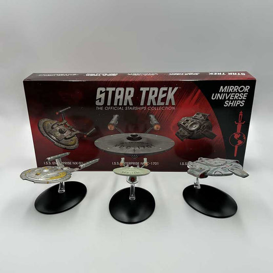 Star Trek Starship Diecast Mini Replicas Mirror Universe Starships Box Set 0641945983371