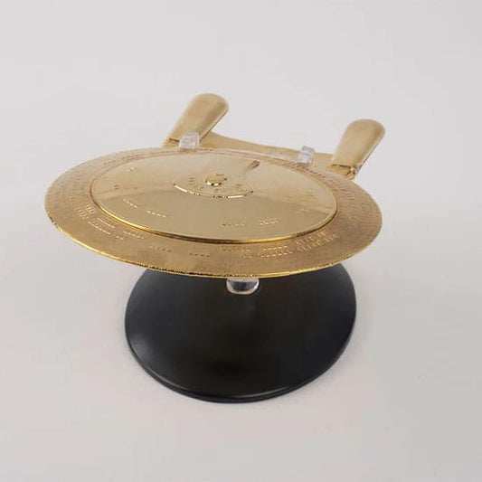 Star Trek: First Contact Diecast Mini Replicas SP 18K Gold USS Enterprise NCC-1701-D 5059072071093