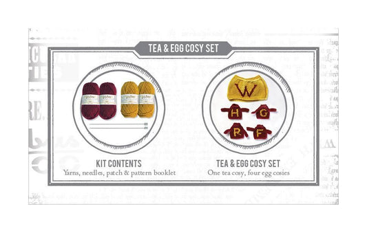 Harry Potter Knitting Kit Tea Cosy and Egg Co 5059072008129