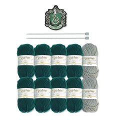 Harry Potter Knitting Kit Colw Slytherin 5059072008167