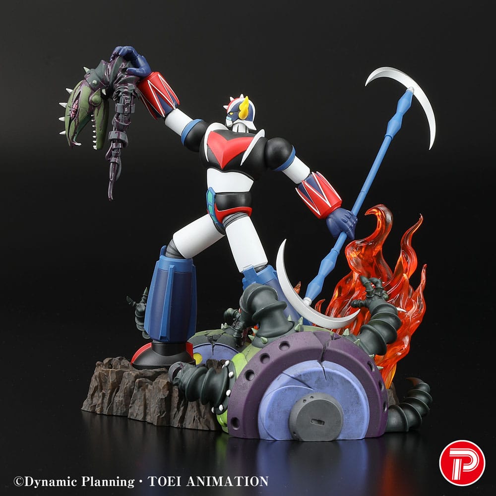Grendizer Scene Selection 01 PVC Statue Grendizer a cry of Victory 14 cm     4897149030014