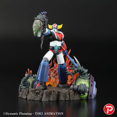 Grendizer Scene Selection 01 PVC Statue Grendizer a cry of Victory 14 cm     4897149030014