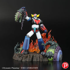 Grendizer Scene Selection 01 PVC Statue Grendizer a cry of Victory 14 cm     4897149030014