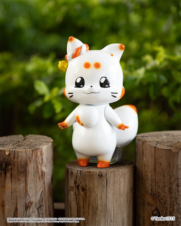 Little Fox with Two Tails Vinyl Figure Chibi Creature Tenko 15 cm 4897146300011