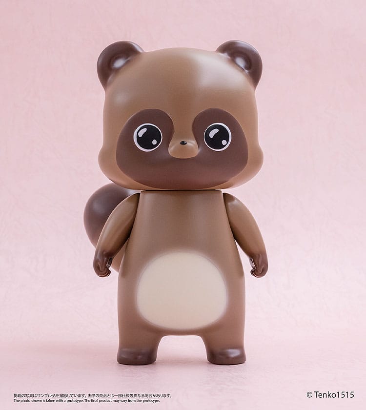 Little Fox with Two Tails Vinyl Figure Chibi Creature Ponkichi 15 cm 4897146300035