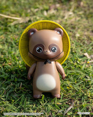 Little Fox with Two Tails Vinyl Figure Chibi Creature Ponkichi 15 cm 4897146300035