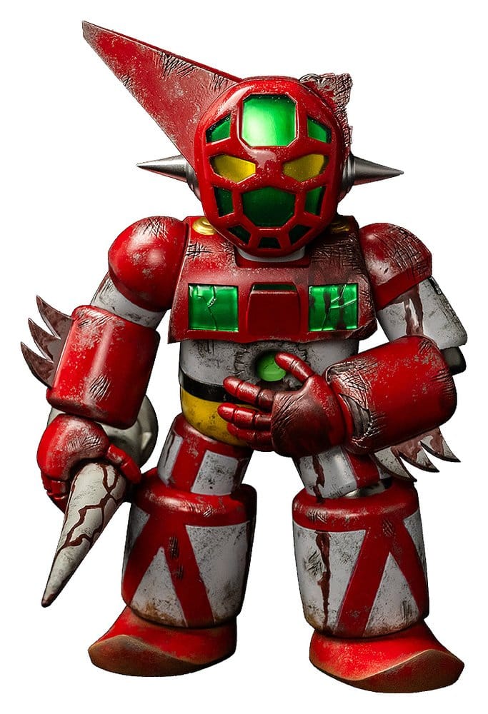 Shin Getter Robo vs Neo Getter Robo Chibi Creature Vinyl Figure First Getter Robo-1 (The Final Battle in New York) 17 cm 4897146300455