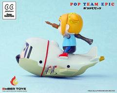 Pop Team Epic Chibi Creature Vinyl Figures 2-Pack POPUKO & PIPIMI: Skeleton Competition Ver. 4897146300578