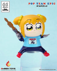 Pop Team Epic Chibi Creature Vinyl Figures 2-Pack POPUKO & PIPIMI: Skeleton Competition Ver. 4897146300578