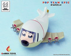 Pop Team Epic Chibi Creature Vinyl Figures 2-Pack POPUKO & PIPIMI: Skeleton Competition Ver. 4897146300578