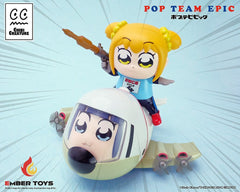 Pop Team Epic Chibi Creature Vinyl Figures 2-Pack POPUKO & PIPIMI: Skeleton Competition Ver. 4897146300578
