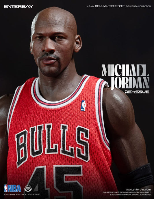 NBA Collection Real Masterpiece Actionfigur 1/6 Michael Jordan I'm Back Edition Limited 30 cm 4897020219231