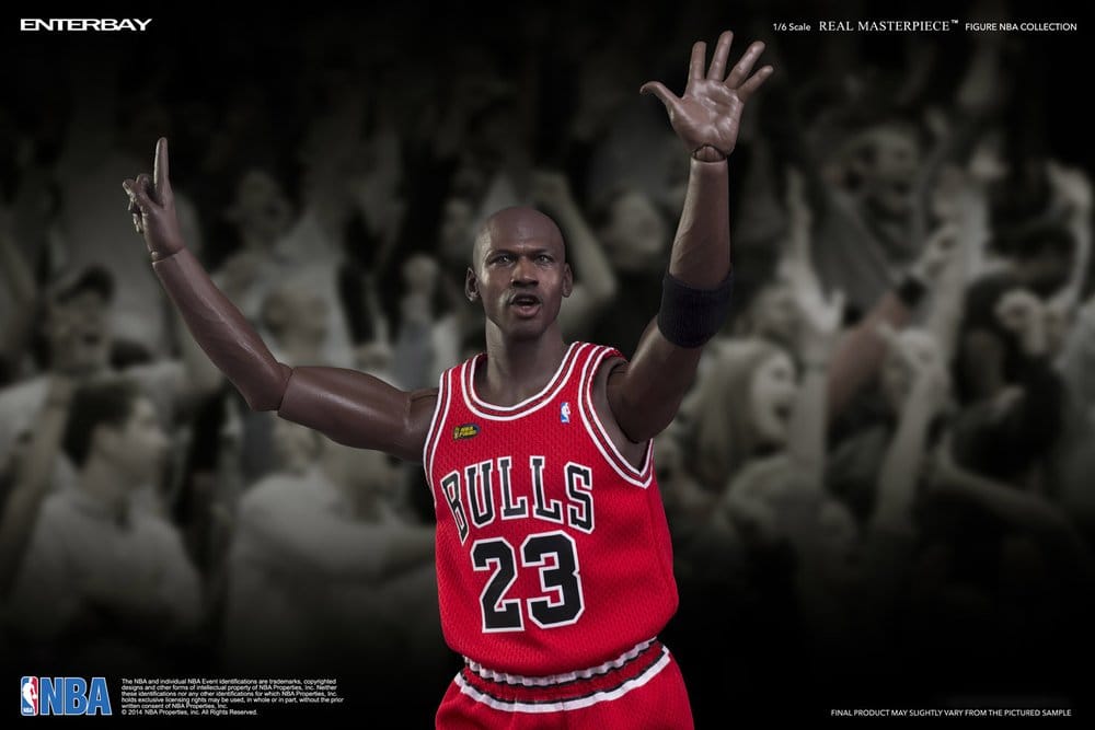 NBA Collection Real Masterpiece Actionfigur 1/6 Michael Jordan Series 2 (Road Jersey Edition) 33 cmNBA Collection figurine Real Masterpiece 1/6 Michael Jordan Series 2 (Road Jersey Edition) 33 cmNBA Collection Figura Real Masterpiece 1/6 Michael Jordan Se 4897020281146