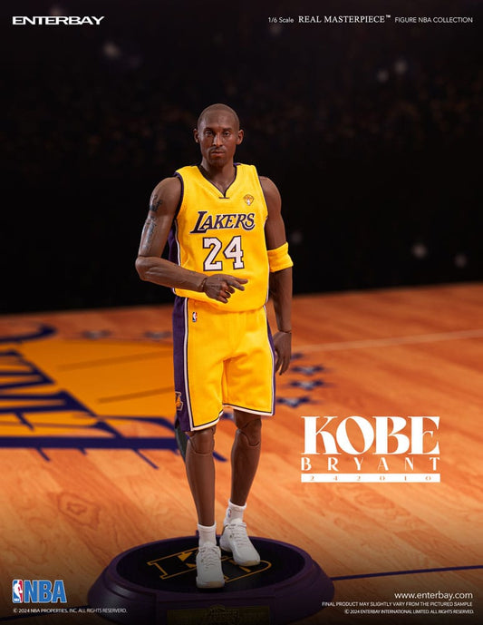 NBA Collection Real Masterpiece Actionfigur 1/6 Kobe Bryant 242010 Limited Edtition 30 cm 4897020281016
