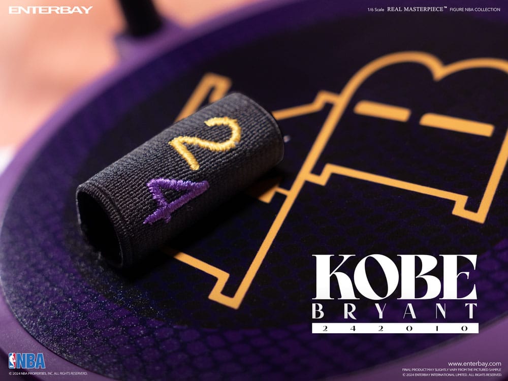 NBA Collection Real Masterpiece Actionfigur 1/6 Kobe Bryant 242010 Limited Edtition 30 cm 4897020281016
