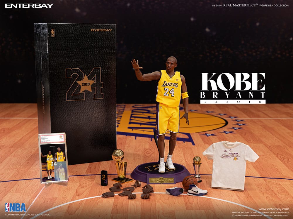 NBA Collection Real Masterpiece Actionfigur 1/6 Kobe Bryant 242010 Limited Edtition 30 cm 4897020281016