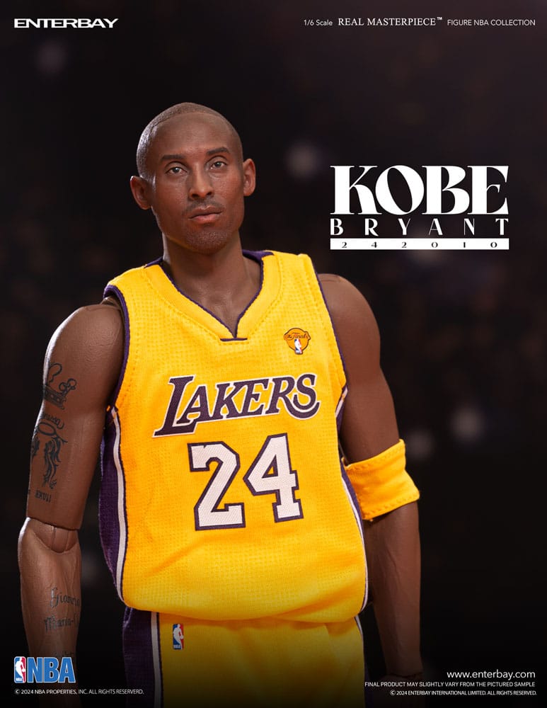 NBA Collection Real Masterpiece Actionfigur 1/6 Kobe Bryant 242010 Limited Edtition 30 cm 4897020281016