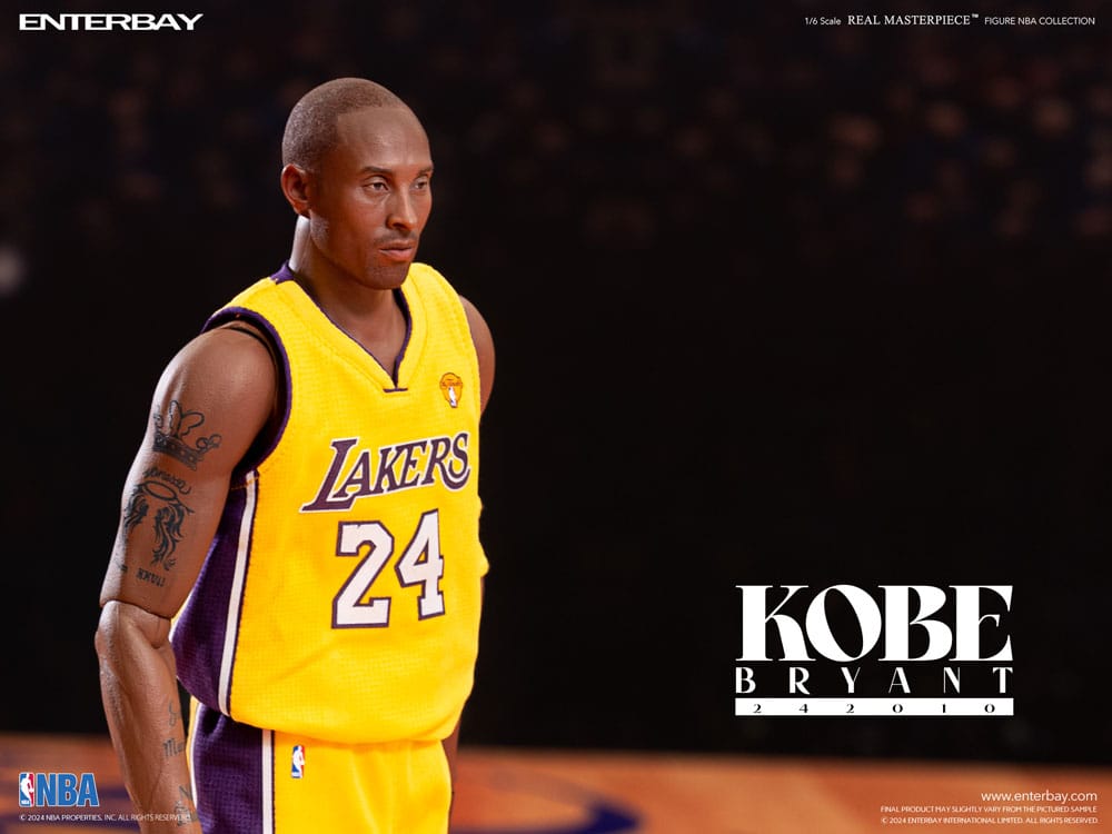 NBA Collection Real Masterpiece Actionfigur 1/6 Kobe Bryant 242010 Limited Edtition 30 cm 4897020281016