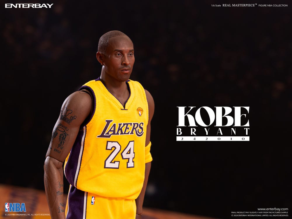 NBA Collection Real Masterpiece Actionfigur 1/6 Kobe Bryant 242010 Limited Edtition 30 cm 4897020281016