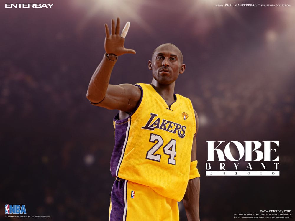 NBA Collection Real Masterpiece Actionfigur 1/6 Kobe Bryant 242010 Limited Edtition 30 cm 4897020281016