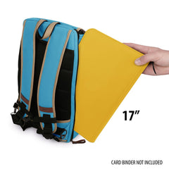 Enhance TCG Series Trading Card Backpack Designer Edition Blue Full-size 0637836624409