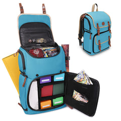 Enhance TCG Series Trading Card Backpack Designer Edition Blue Full-size 0637836624409