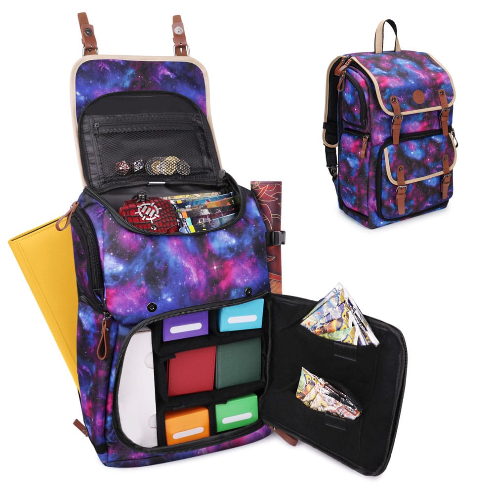 Enhance TCG Series Trading Card Backpack Designer Edition Galaxy 0637836622610