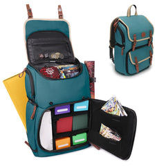 Enhance TCG Series Trading Card Backpack Designer Edition Green 0637836622573