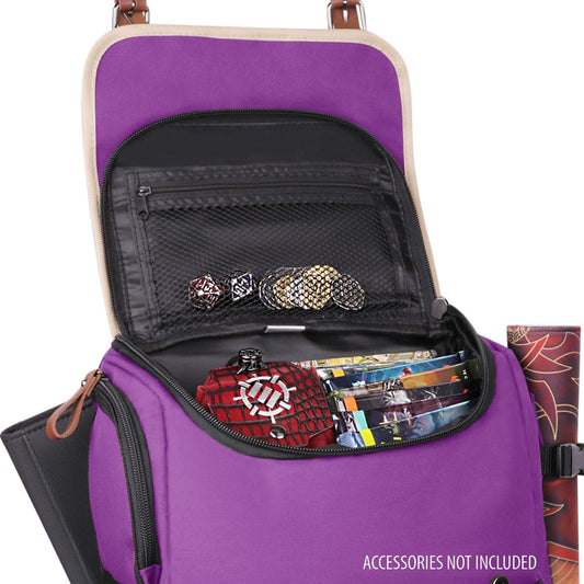 Enhance TCG Series Trading Card Backpack Designer Edition Purple Full-size 0637836624393