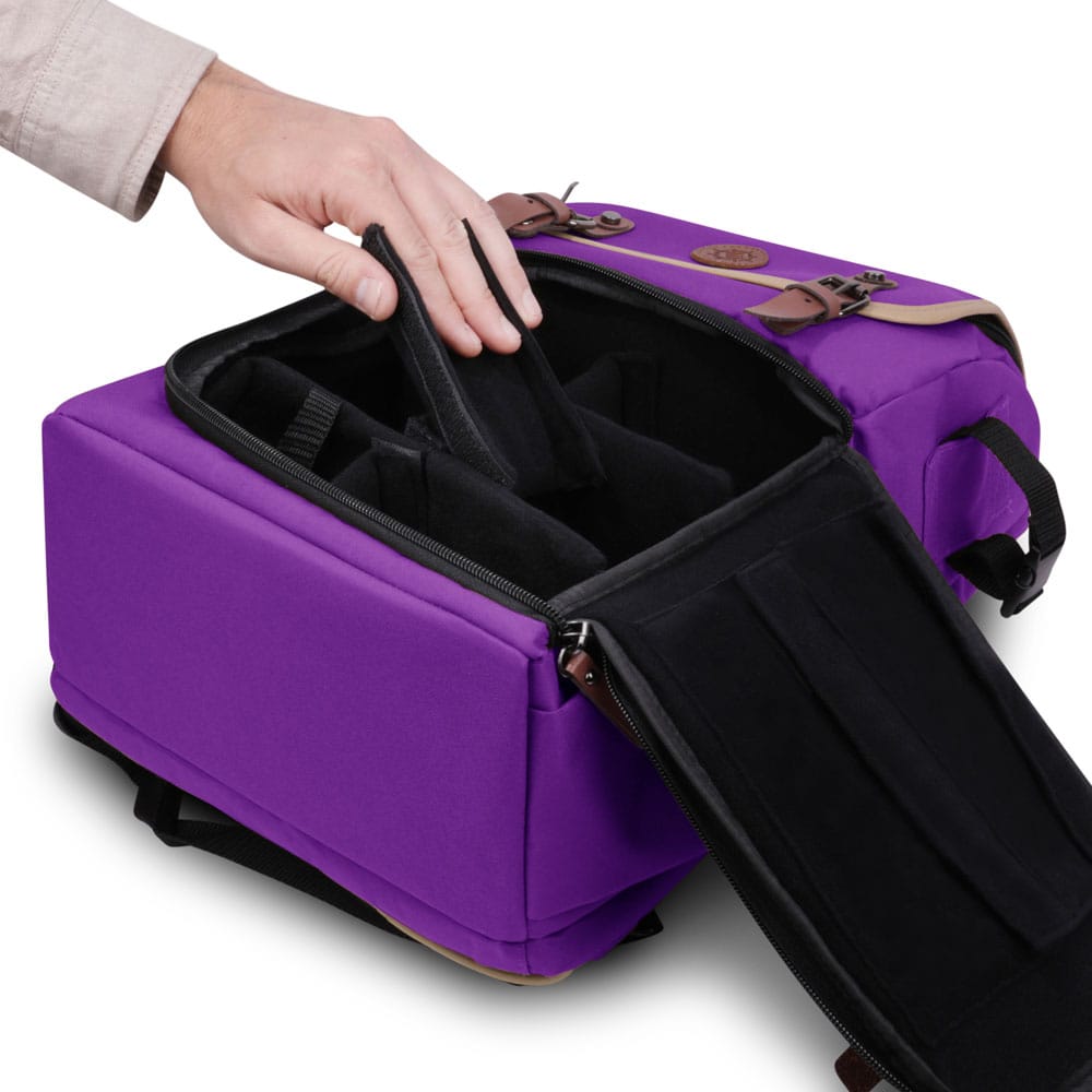 Enhance TCG Series Trading Card Backpack Designer Edition Purple Full-size 0637836624393