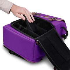 Enhance TCG Series Trading Card Backpack Designer Edition Purple Full-size 0637836624393