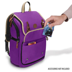 Enhance TCG Series Trading Card Backpack Designer Edition Purple Full-size 0637836624393